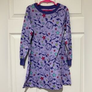 Disney Purple Vampirina Nightgown with Colorful Stars